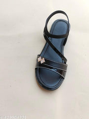 sanjana fashion flats slippers fancy womens girls heels sandals chappals