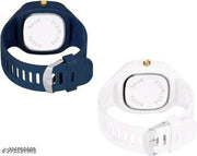 Casual look Unique Design Dial WATCH FOR BOYS MILOR White Analog  Combo Watch - For Men & Women