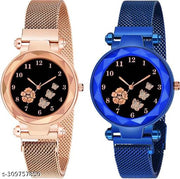 NEWW FLOWER MAGNET BLACK_BLUE