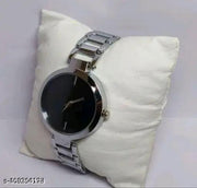 New Fancy Solid Dial Attractive Metal Chain Attractive Bracelet Analog Watch for Women