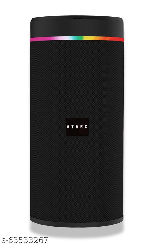 ATARC AT-125 SkyBeats | 05W Bluetooth Speaker | Hi-fi Stereo Sound Surround | Upto 08 Hours Playback | Best for Mobile, Laptop/PC, Ipad, Media Players (Black)