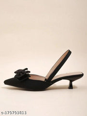 black women velvet pump heels