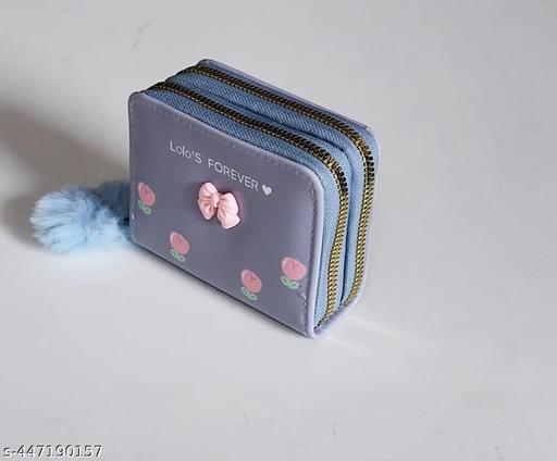 Women Small Wallet Wallets for Girls Credit Card Holder Coin Purse Zipper Small Secure Card Case Cute Wallets Mini Wallets for Women