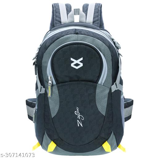 ZaySoo Casual Laptop Backpack/Office Bag/School Bag/College Bag/Business Bag/Travel Backpack - Black