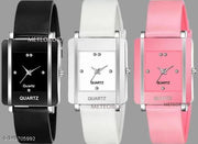 Women Analog Watches square Dial Watch combo Pack Of 3