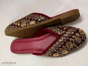 Asamayna Latest partywear designer slipper women and girls