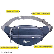 Snipper Waist Bag black for Men and woman Unisex Fanny Bag Bum bag Women Festival Fanny Pack Light Weight Hip Pouch Waterproof Travel Bag Belt Bag, Pack of 1pc