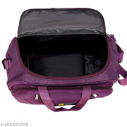 Unisex Travel Luggage Bag - (54 Cm) Expandable Flat Folding Travel Duffel Bag/Duffel Strolley Bag With 2 Smooth Spinner Wheels