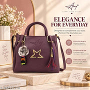 AROY Pu Leather Handbag For Women's