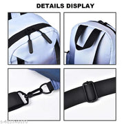 LATIQ MART Lightweight Polyester Crossbody Chest Bag, Waist Sling Bag, Shoulder Bag, Motorcycle Bag, Sports Bag, Leisure bag, Unisex Messenger bag, Travel & Outdoor Activities