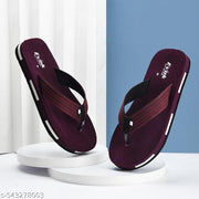 Mens Comfortable Trending And Stylish Slipper And Flipflop (Pack Of 2) Slippers