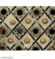 Mirror Worked Ethenic Potli Purse with pearls Handle