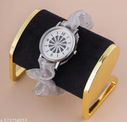 Analog Scrunchie Watch For women and Girls
