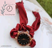 Best Quality Fabric Srcunchis watch for Women&Girls