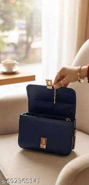 satchel or crossbody bag Blue Croco-Skin Textured Leather Handheld Bag Legal Bribe Crock Flap Sling Bag Caprese Cherry Medium Blue Satchel Bag
Premium purse for elegant women