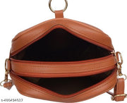 Black Women Sling Bag Trendy Casual College 3 in 1 SlingBag Handbag & Backpack for Women & Girls