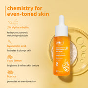 Plum Goodness 2% Alpha Arbutin & Hyaluronic Acid Tan Fading Face Serum For All Skin Types