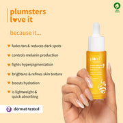 Plum Goodness 2% Alpha Arbutin & Hyaluronic Acid Tan Fading Face Serum For All Skin Types