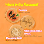 Chemist At Play Glow Getter Duo | Gentle Exfoliating Face Scrub - 100 ml & Gentle Exfoliating Face Wash - 100 ml