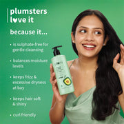 Plum Goodness Avocado & Argan Frizz Control Shampoo