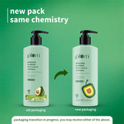 Plum Goodness Avocado & Argan Frizz Control Shampoo