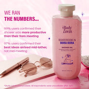 Plum Goodness Boardroom In Bora Bora Shower Gel by BodyLovin'
