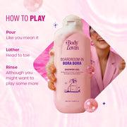 Plum Goodness Boardroom In Bora Bora Shower Gel by BodyLovin'