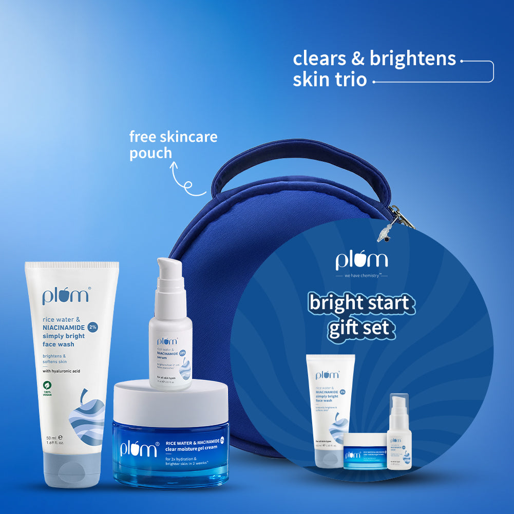 Plum Goodness Bright Start Gift Set | Beginner-friendly routine