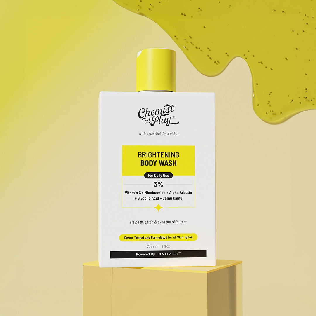 Chemist At Play Brightening Body Wash With Vitamin C for Bright & Glowing Skin - 236 ml