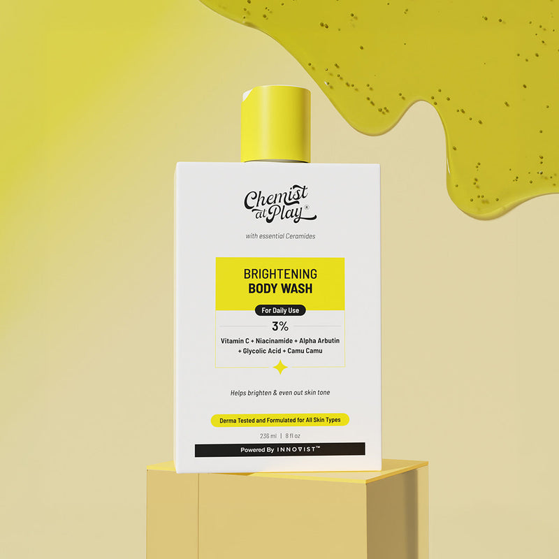 Chemist At Play Brightening Body Wash With Vitamin C for Bright & Glowing Skin - 236 ml