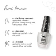 Plum Goodness Color Affair 3-in-1 Strengthener, Base & Top Coat