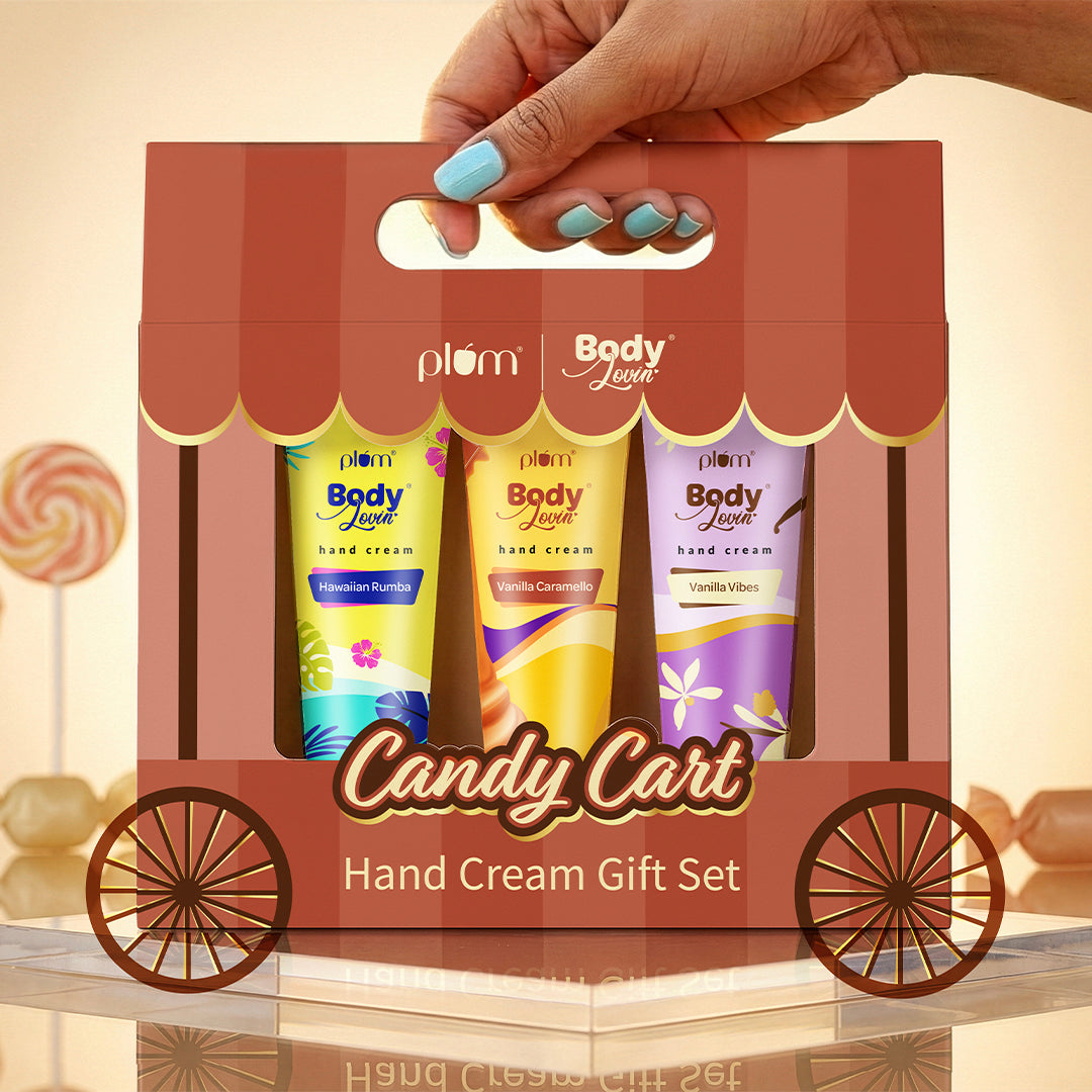 Plum Goodness Candy Cart Hand Cream Gift Set by BodyLovin'**