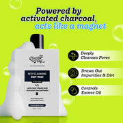 Chemist At Play Deep Cleansing Body Wash with Activated Charcoal & Glycolic Acid - 236 ml