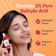 Chemist At Play 2% Salicylic Acid Face Serum With Lactic Acid For Acne Control - 10 ml