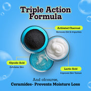Chemist At Play Deep Cleansing Body Wash with Activated Charcoal & Glycolic Acid - 236 ml