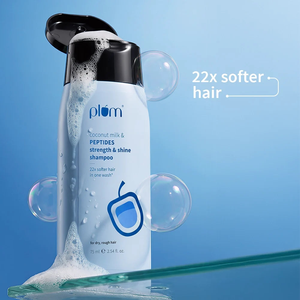 Plum Goodness Coconut Milk & Peptides Shampoo | 75 ml **