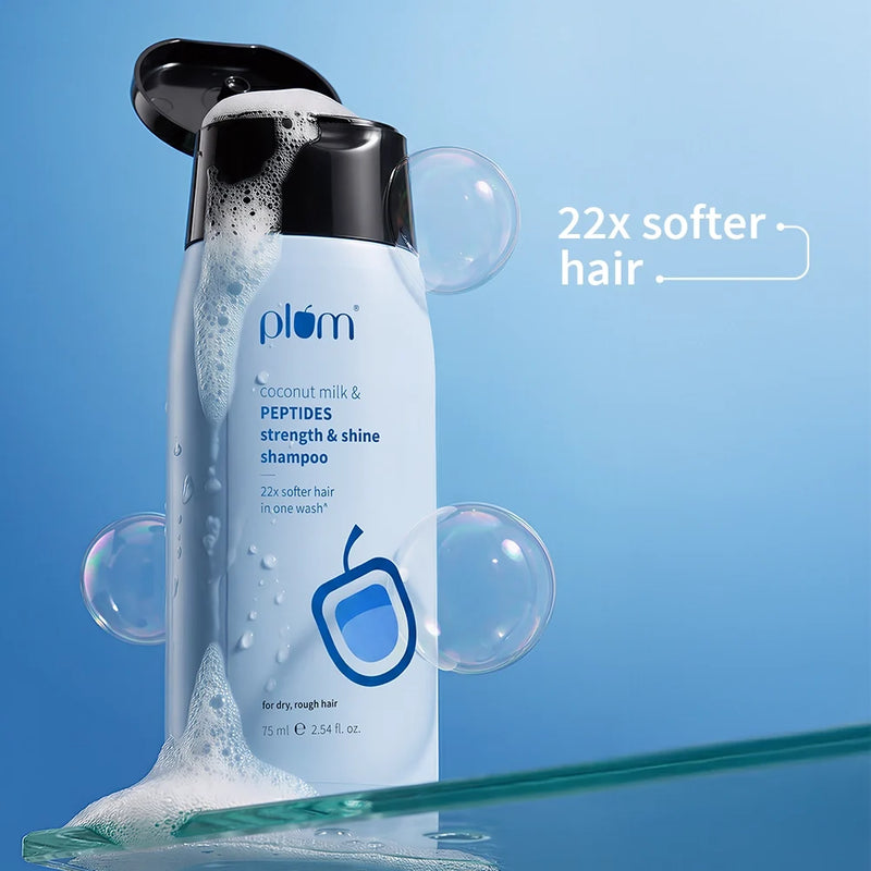 Plum Goodness Coconut Milk & Peptides Shampoo | 75 ml **