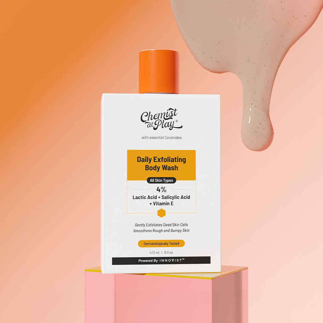 Chemist At Play Exfoliating Body Wash with 1% Salicylic Acid & 2% Lactic Acid - 473 ml