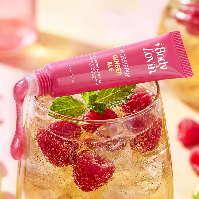 Plum Goodness Gossippin' Ginger Ale Glassic Lip Balm by BodyLovin'