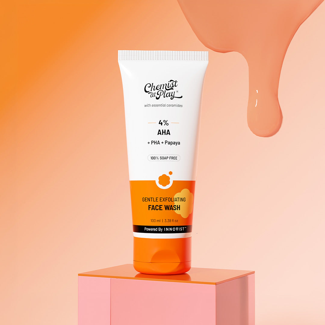 Chemist At Play Gentle Exfoliating Face Wash with Papaya Extract & Mandelic Acid - 100 ml