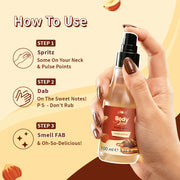Plum Goodness Hazelnut Eclair Body Mist by BodyLovin'