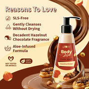 Plum Goodness Hazelnut Eclair Body Wash by BodyLovin'
