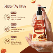 Plum Goodness Hazelnut Eclair Body Wash by BodyLovin'