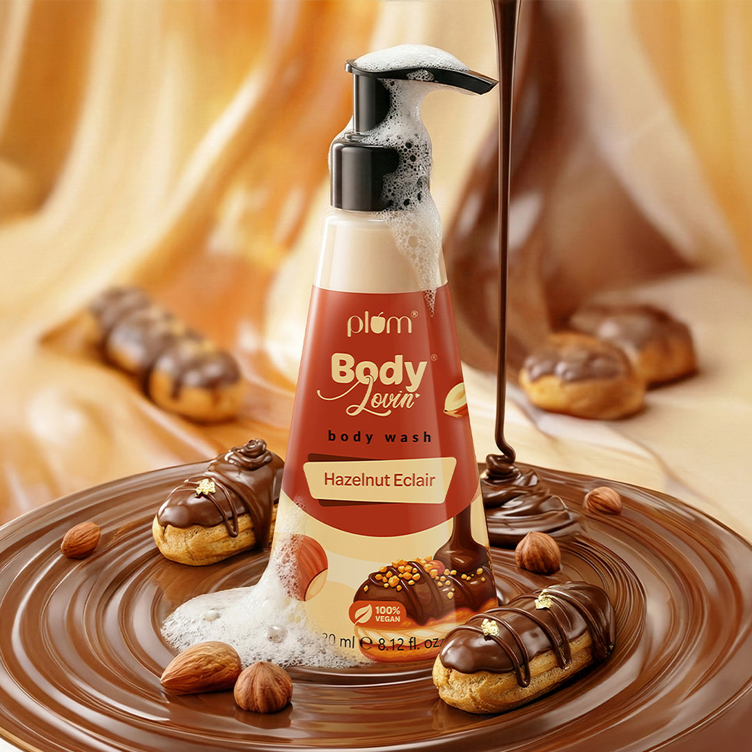 Plum Goodness Hazelnut Eclair Body Wash by BodyLovin'