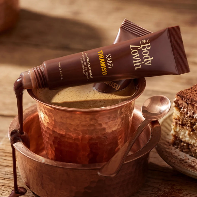 Plum Goodness Kaapi Tiramisu Glassic Lip Balm by BodyLovin'