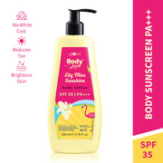 Plum Goodness Lily Miss Sunshine Sunscreen Body Lotion SPF 35 PA+++ by BodyLovin'