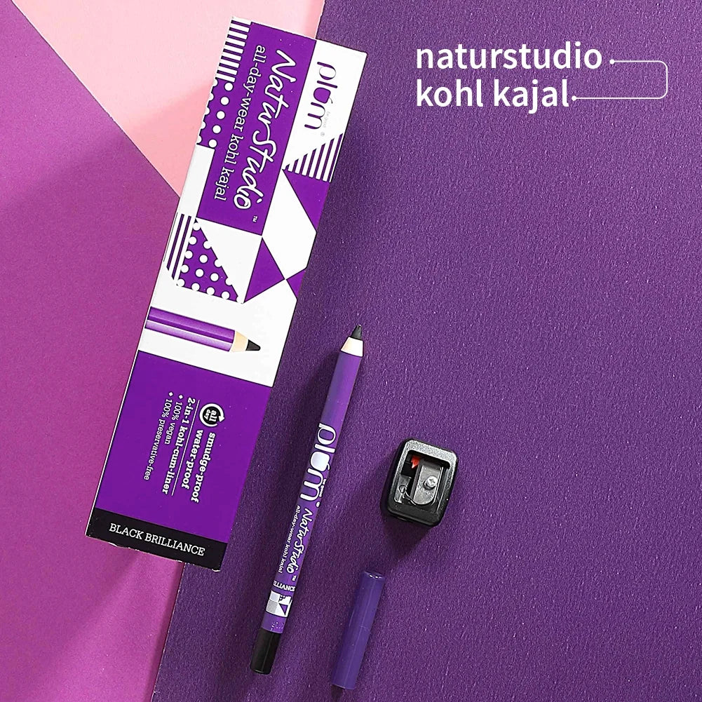 Plum Goodness NaturStudio All-Day-Wear Kohl Kajal with FREE SHARPENER