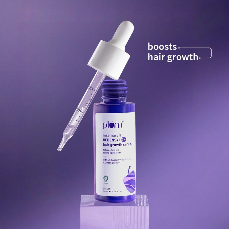 Plum Goodness Rosemary & 3% Redensyl Hair Growth Serum