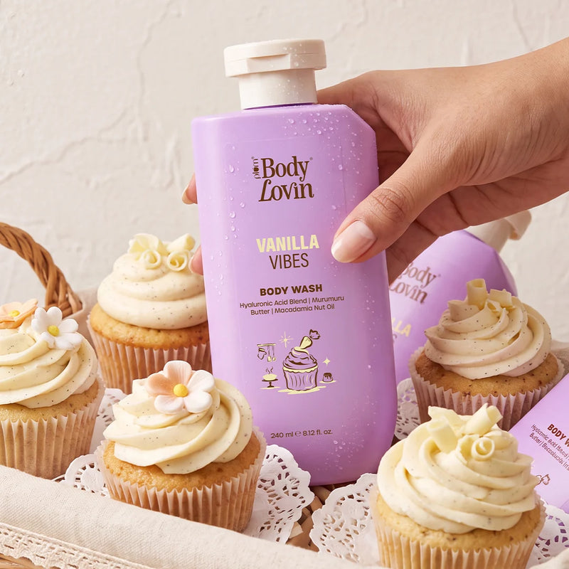 Plum Goodness Vanilla Vibes Body Wash by BodyLovin'