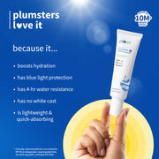 Plum Goodness 2% Niacinamide & Rice Water SPF 50 PA++++ Hybrid Sunscreen | 30 g